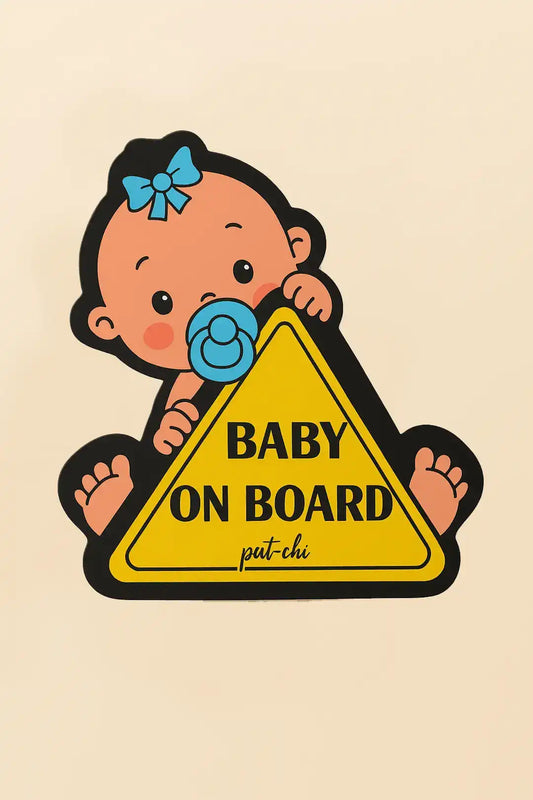 Putchi Car Cards – Baby & Bump On Board
