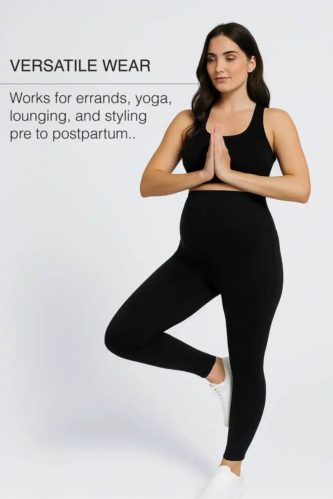 Cloud Bump Support Leggings(Black)