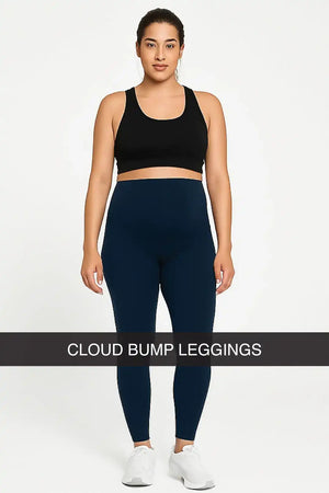 Cloud Bump Support Leggings (Navy)