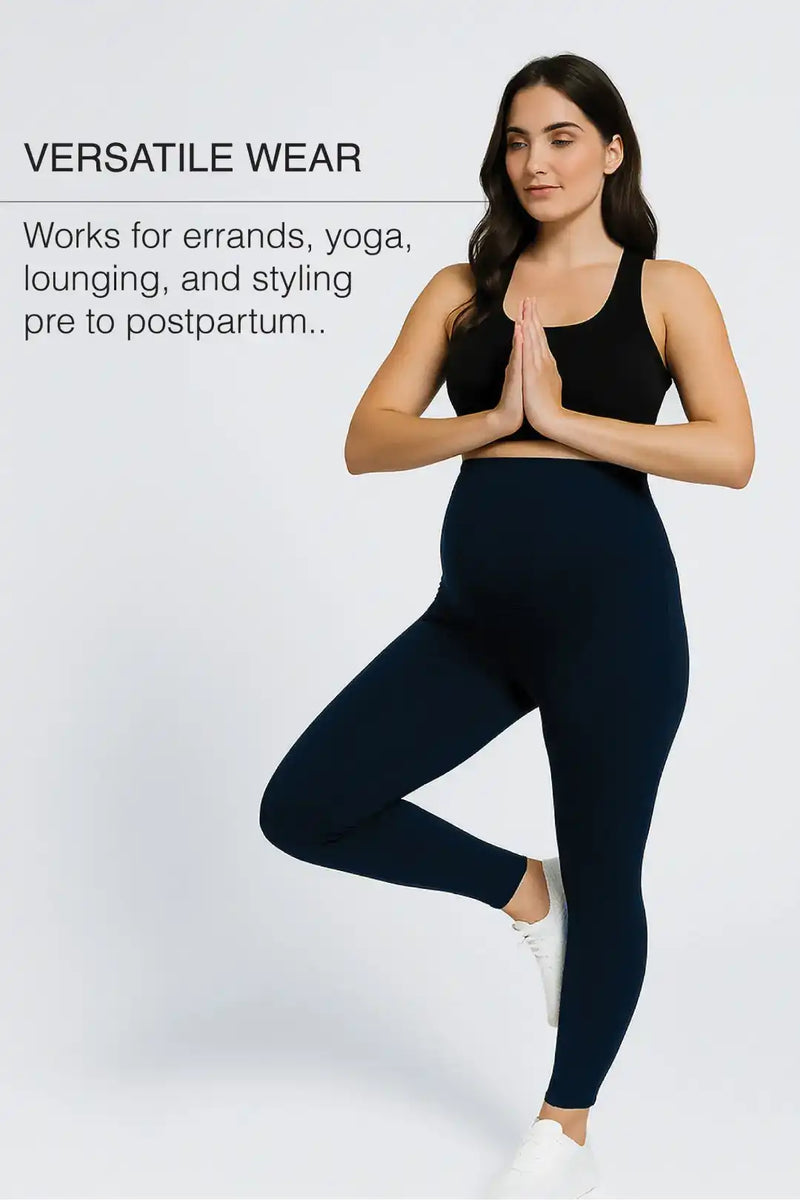 Cloud Bump Support Leggings (Navy)
