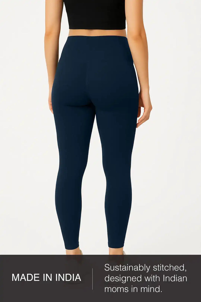 Cloud Bump Support Leggings (Navy)