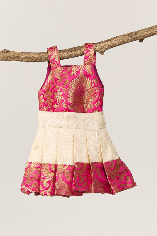 Pink Petal Princess 2-in-1 Romper Festive Dress
