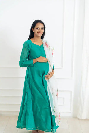 Iyal Maternity Feeding Dress (Without Duppatta)