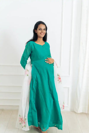 Iyal Maternity Feeding Dress (Without Duppatta)