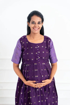 Thaanvi Maternity Feeding Dress