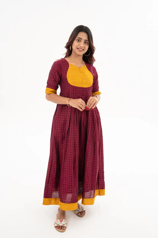 Nithilaa Maternity Feeding Dress