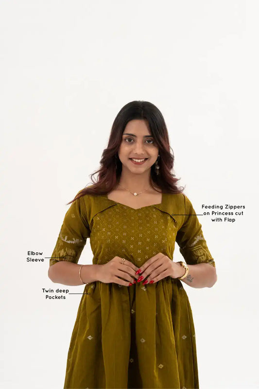 Tamira Maternity Feeding Dress