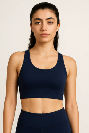 Navy Nakd Bamboo Lounge Bra