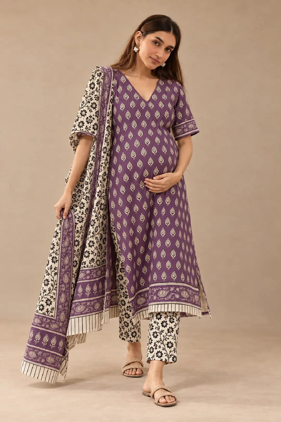 Nyla Maternity and Feeding Suit Set