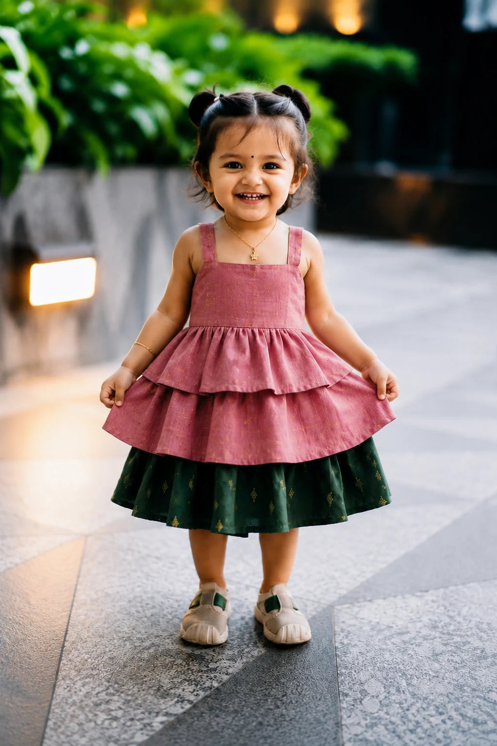 Samaira Mom & Daughter Twinning dress