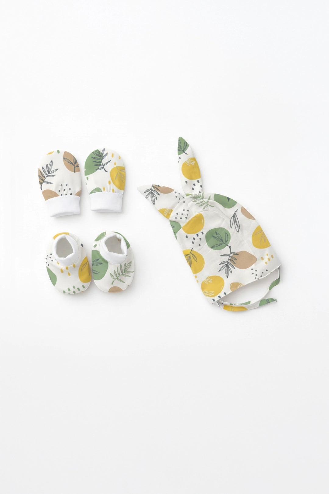 Garden canvas mittens and booty
