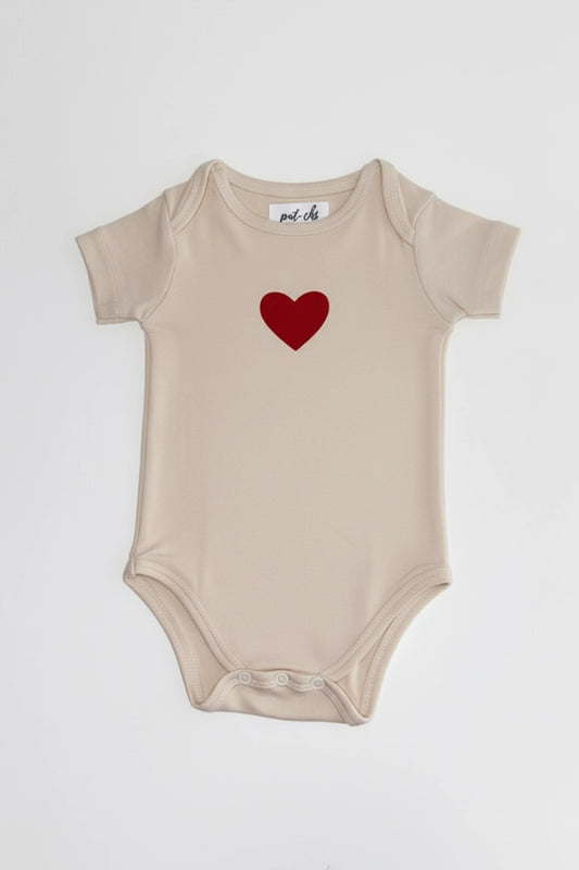 Classic Heart knitted Onesie