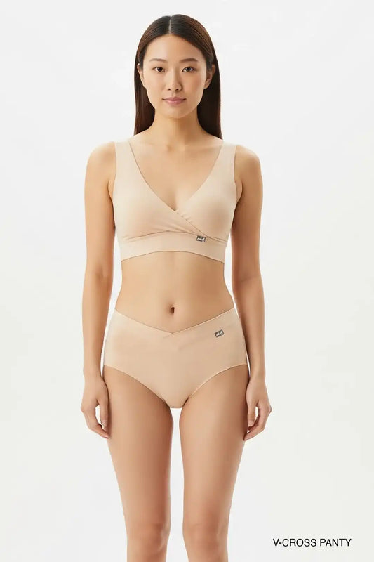 Comfort-Fit Bamboo Hipster Panty - Winter Beige