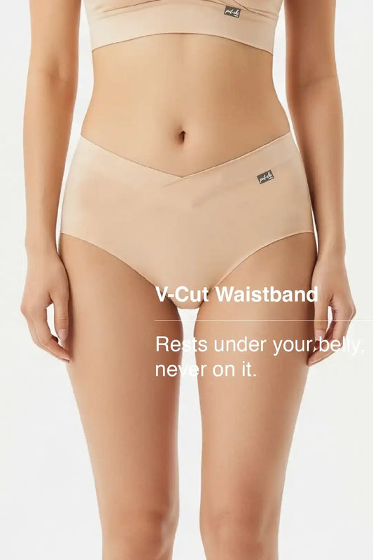 Comfort-Fit Bamboo Hipster Panty - Winter Beige