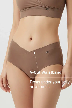 Comfort-Fit Bamboo Hipster Panty - Caribou Brown