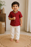 Vihaan Silk Shirt & pant set