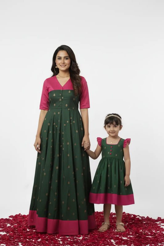 Aruvi Mother & Daughter Twinning Combo
