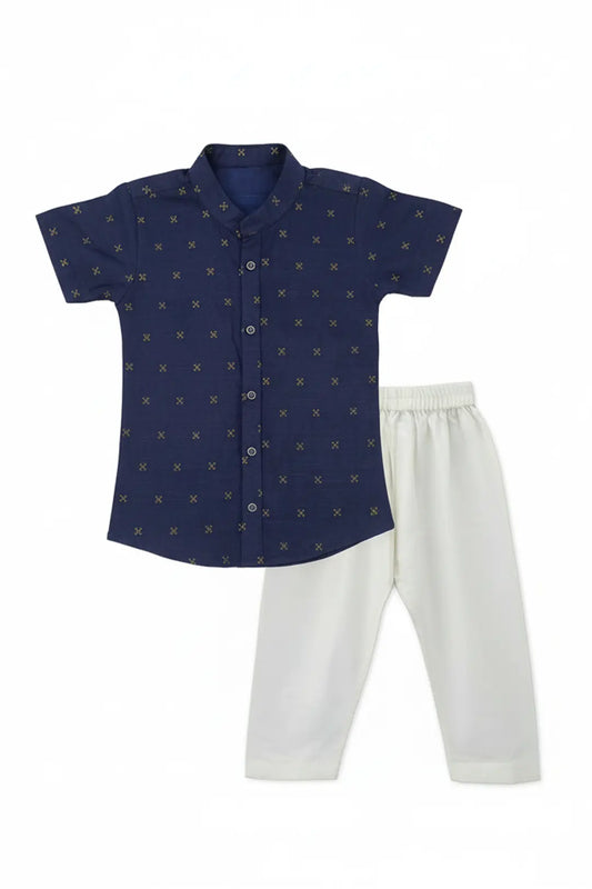 Royal Silk shirt & Pant Set
