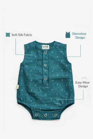 Calm Current Silk Romper