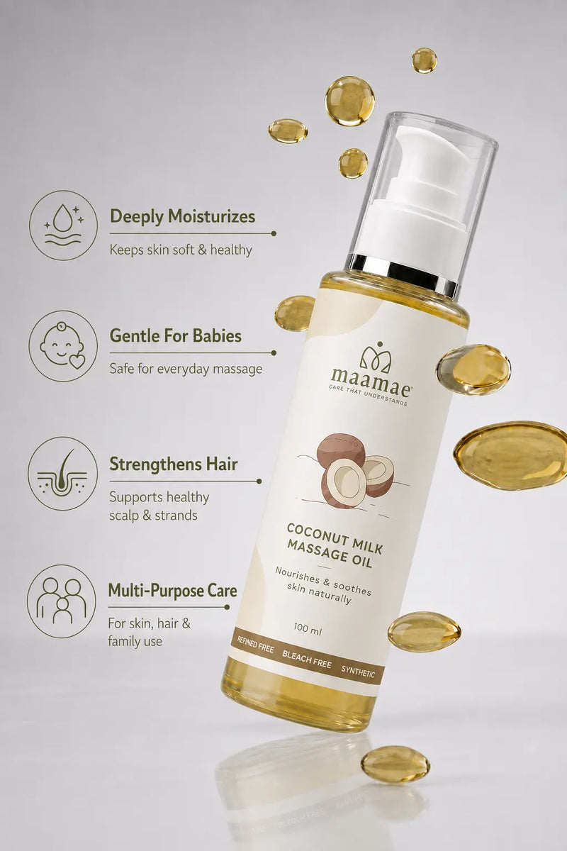 Coconut Milk Massage Oil