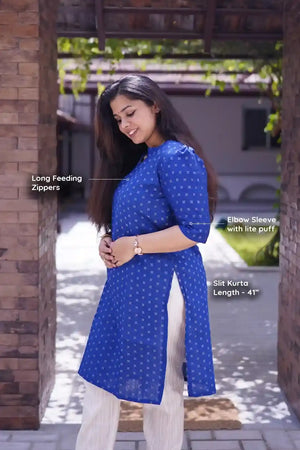 Megha Neelam Feeding Kurta