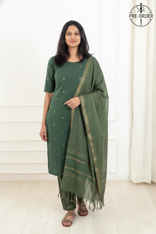 Emerald Lore Suit Set