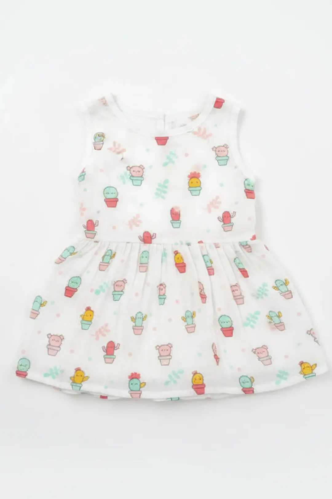Muslin Button Frock