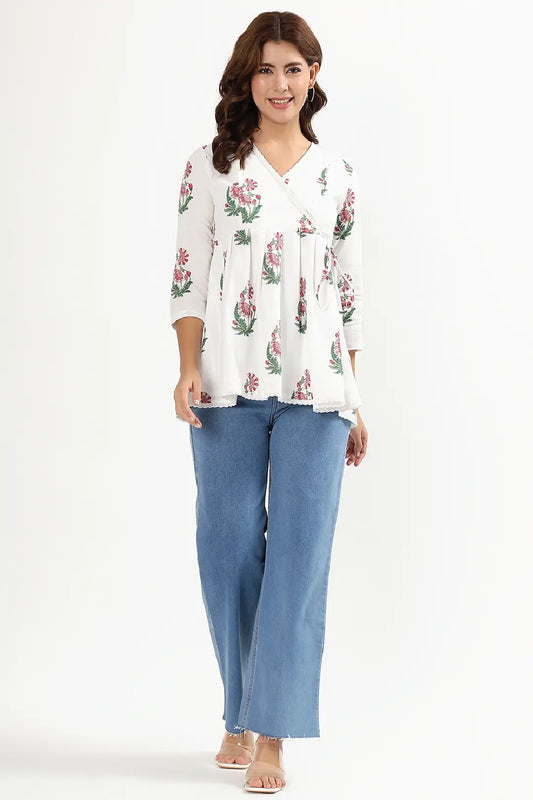 Garden Grace Feeding Tunic Top