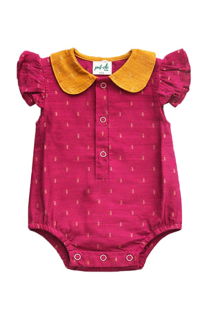 Gulabi Sunshine Silk Romper