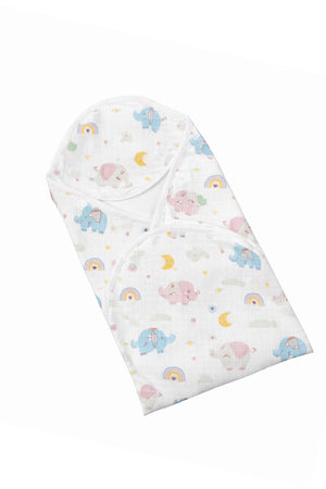 Trunky Dreams Hooded Towel