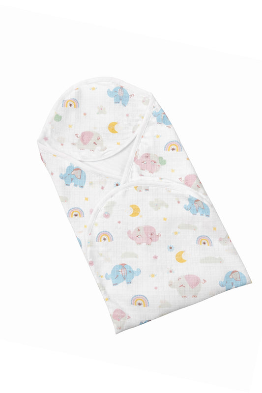 Trunky Dreams Hooded Towel