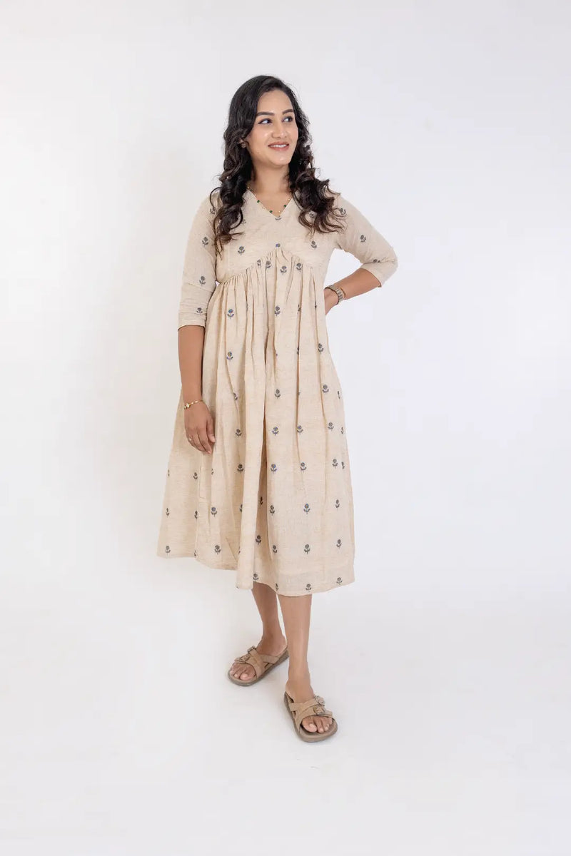 Ivory Bud Feeding Dress