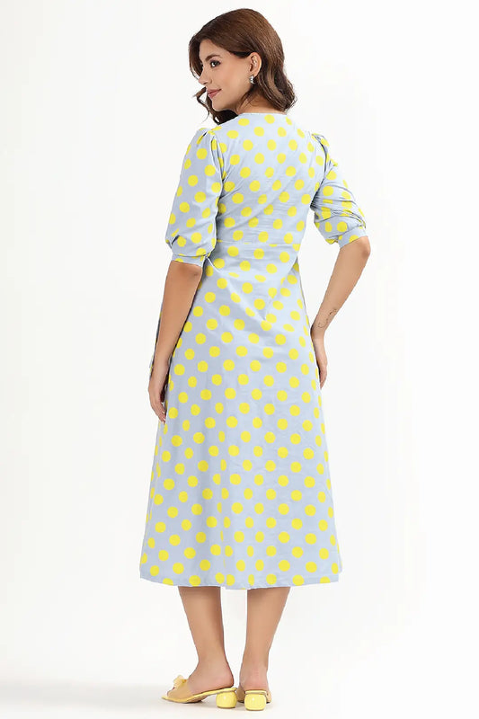 Monochrome Bloom & Mellow Pop Feeding Dress