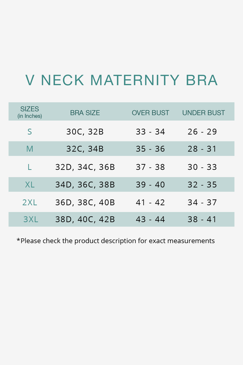 V-Neck Maternity Bamboo Bra – Caribou Brown