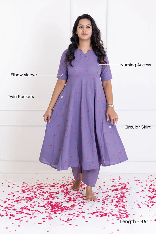 Lavender Bloom Co-ord Set