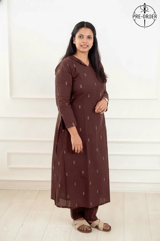 Weavers Brown Feeding Co-Ord Set