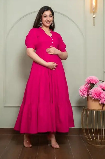 Jazzy Pink Feeding Dress