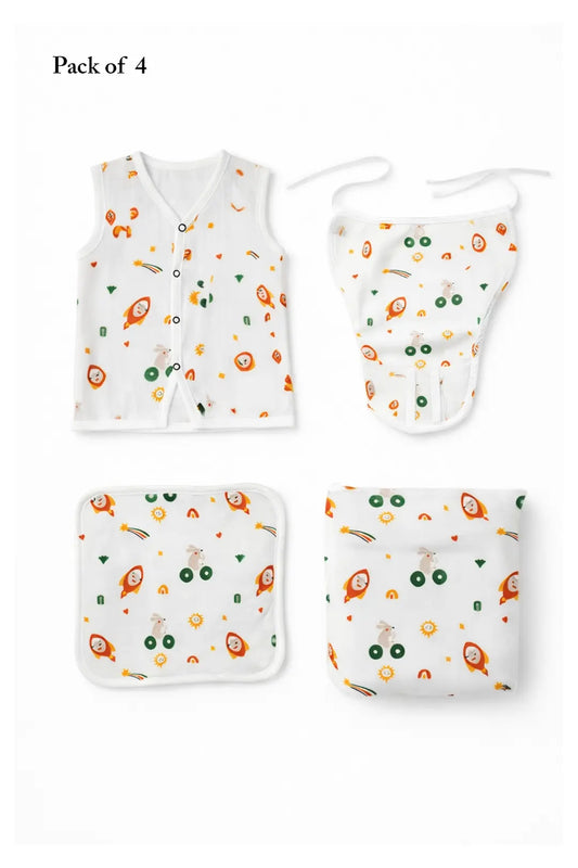 Newborn Essentials Starter Kit - SPACE BUNNIES