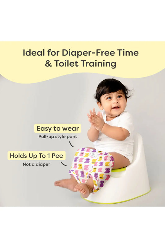 SuperBottoms Padded Underwear for Potty Training and Diaper - Free Time - Pack of 12