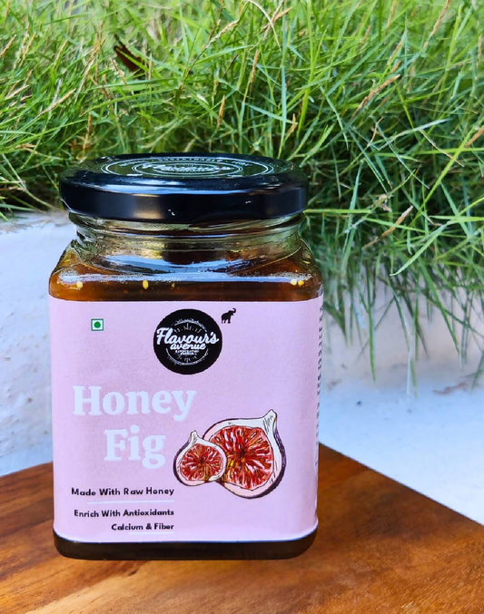 Honey Fig - (100% Natural | Sun Cooked | Improves Hemoglobin level | Made from Raw Wild Honey)