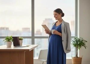 Working Moms-to-Be: Comfort + Confidence Dressing Tips