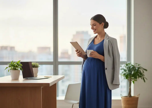 Working Moms-to-Be: Comfort + Confidence Dressing Tips