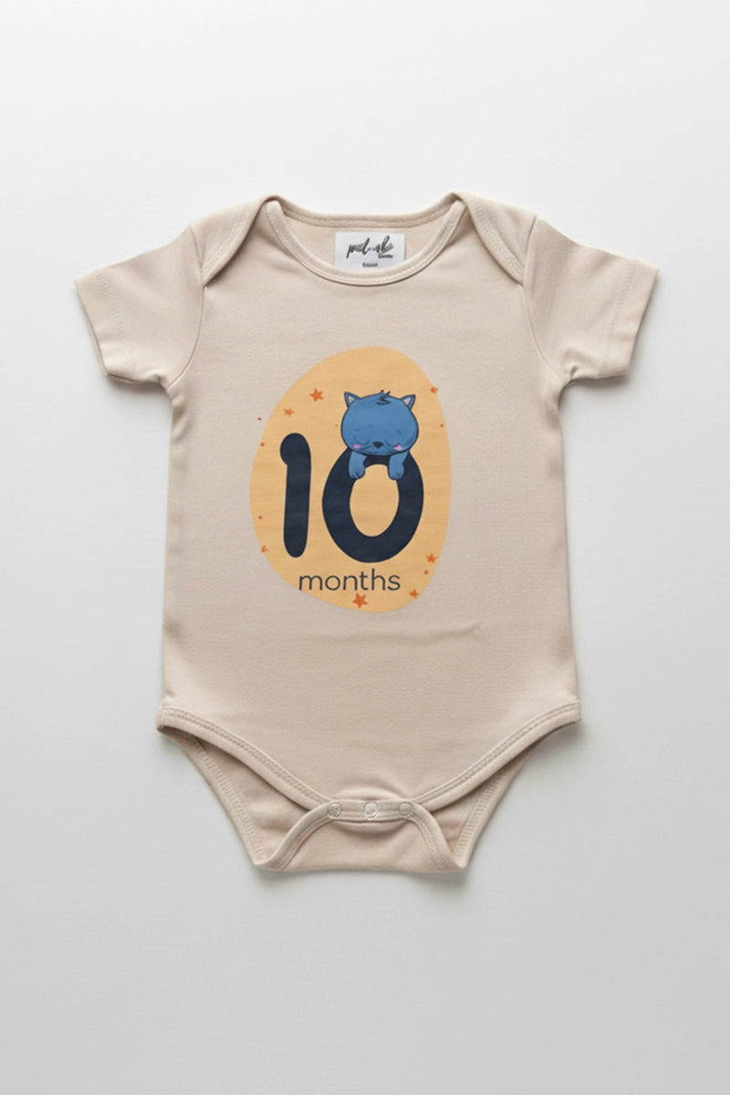 10 month  Milestone Onesies