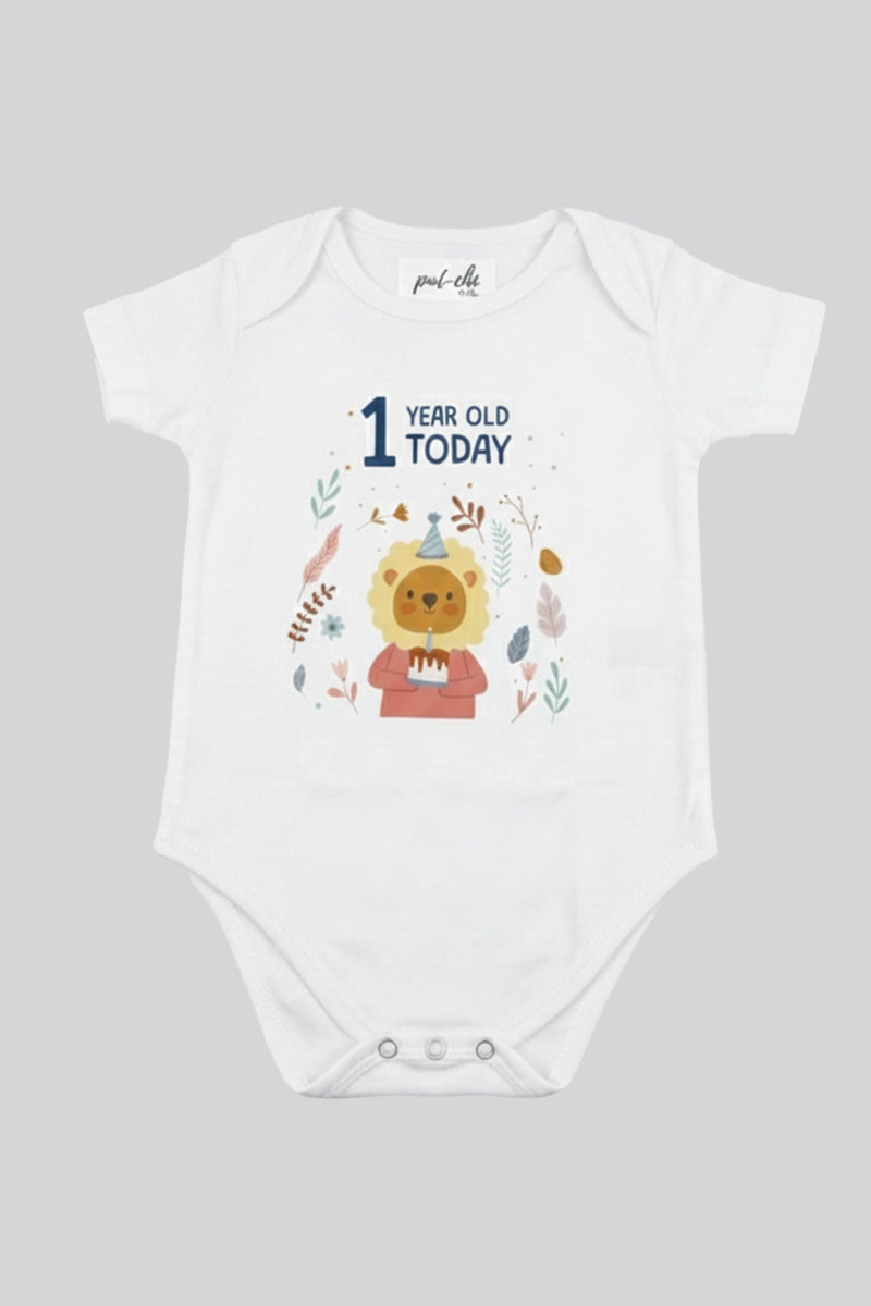1 Year Milestone Onesies