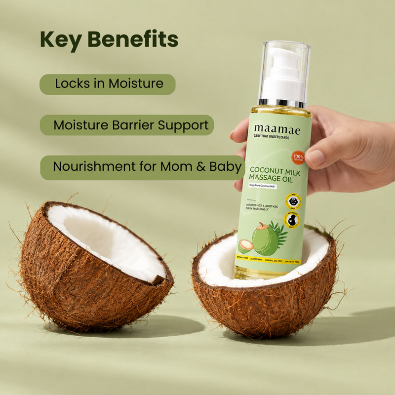 Coconut Milk Massage Oil