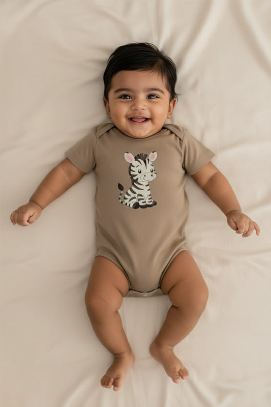 Baby Stripes knitted Onesie