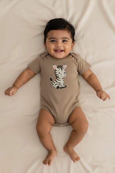 Baby Stripes knitted Onesie