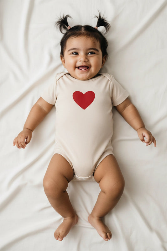 Classic Heart knitted Onesie