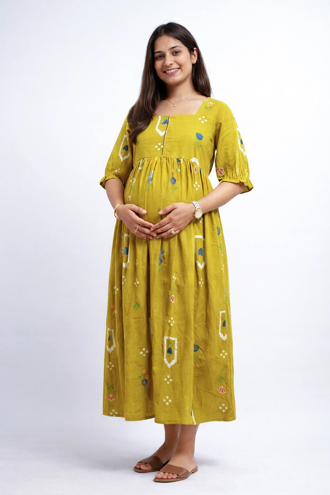 Olive Grace Feeding Dress
