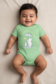 Team Daddy knitted Onesie
